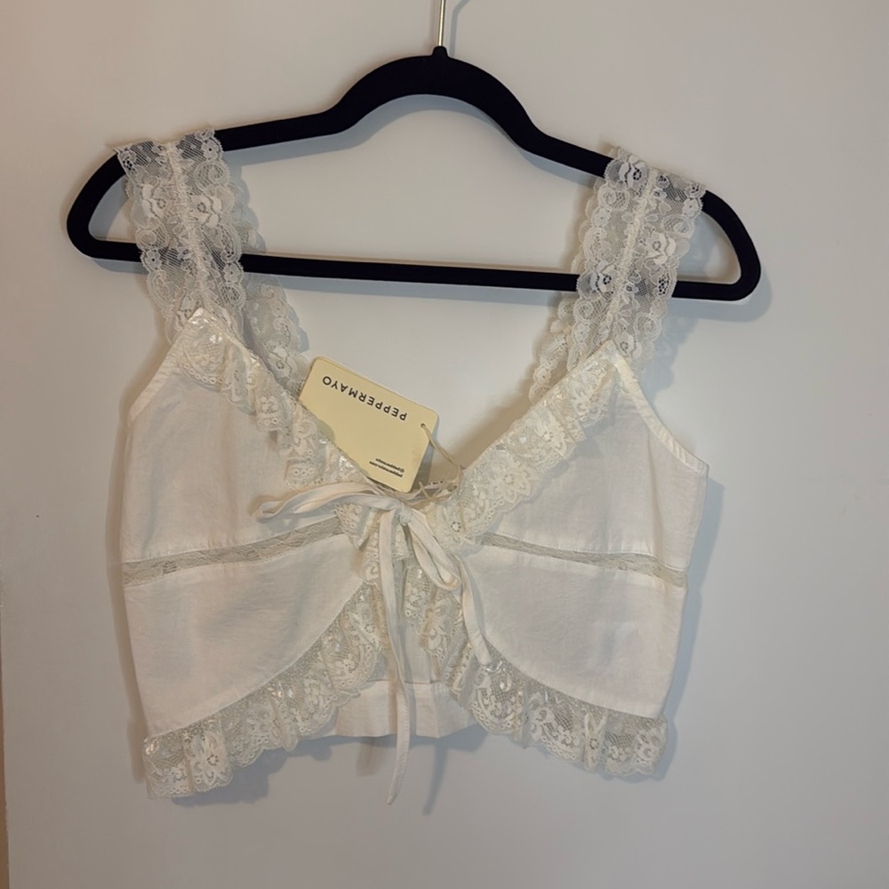 PEPPERMAYO “Layla Lace Cami Top”